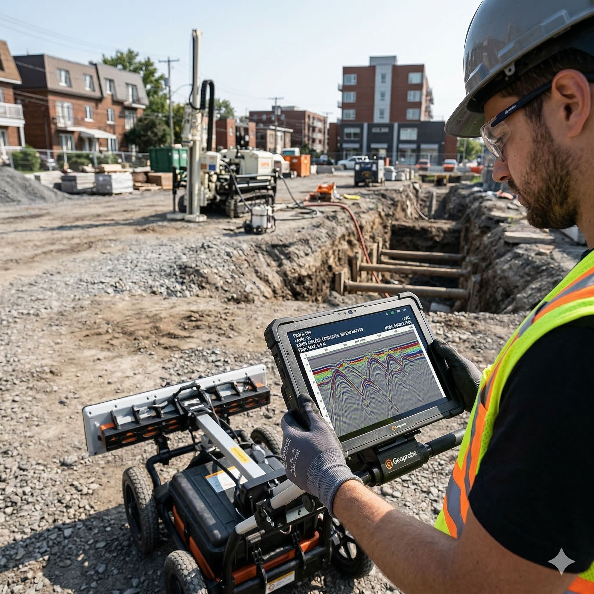 Expertise en géoradar GPR à Laval et Montréal